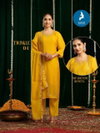 Twinkle By Kaya Mul Chanderi Kurti With Bottom Dupatta Wholesalers In Surat
